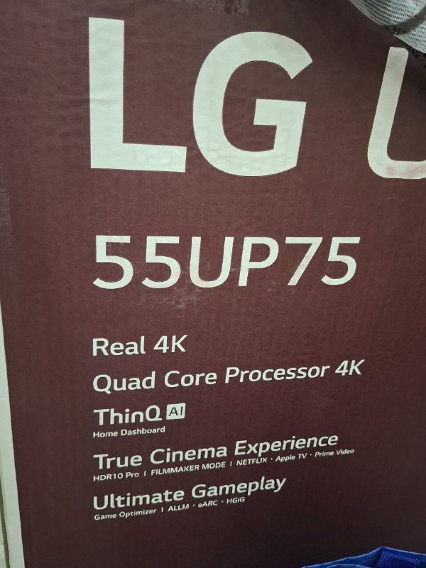 Телевизор LG 55 UP75003LF 55 дюймов 4