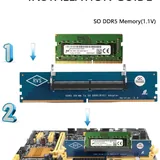 DDR5 DIMM to SODIMM адаптер 1