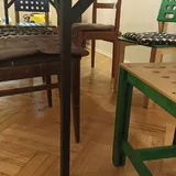 Навесной шкафчик, стол, детские стульчики 3