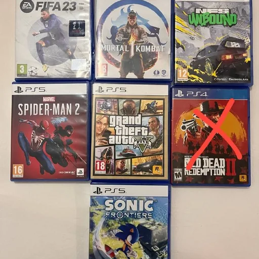 Игры для PS5 на дисках