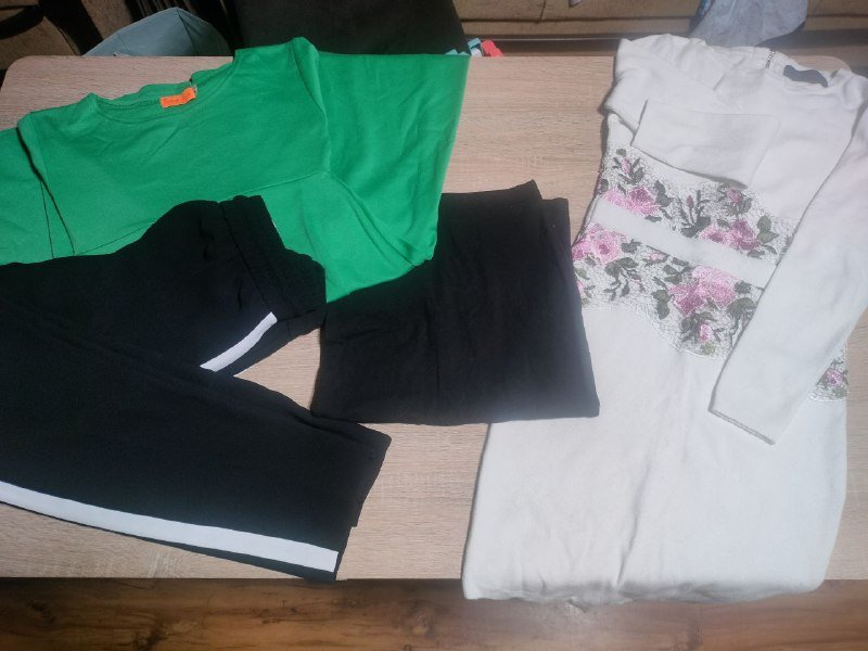 Пакет женской одежды XS-S: платья, штаны, юбки, топы, рубашка, кофты 2