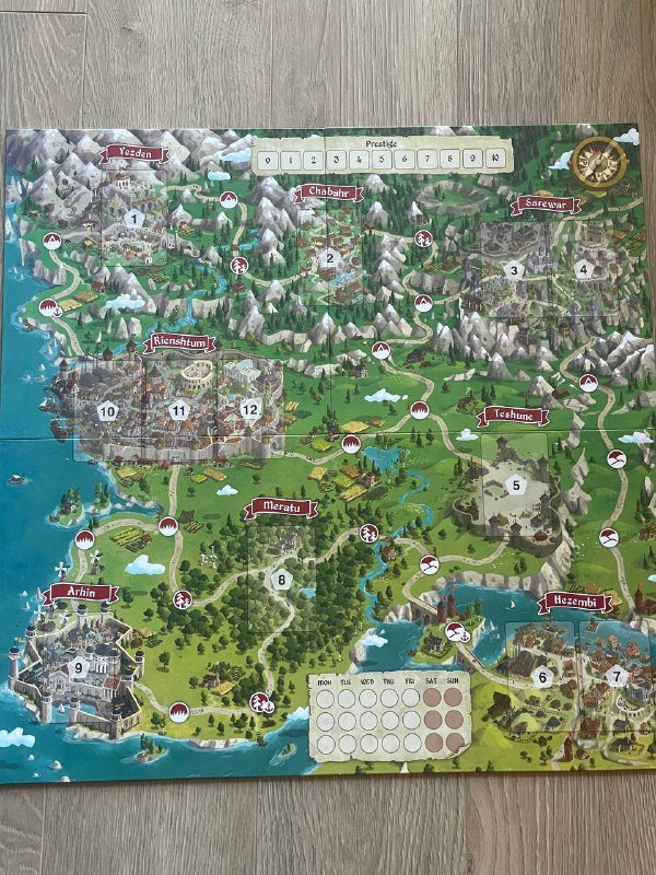 Большая бродилка, Юные сыщики, Lands of Galzyr настольные игры 4