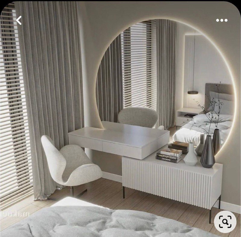 Тумба, Зеркало с подсветкой