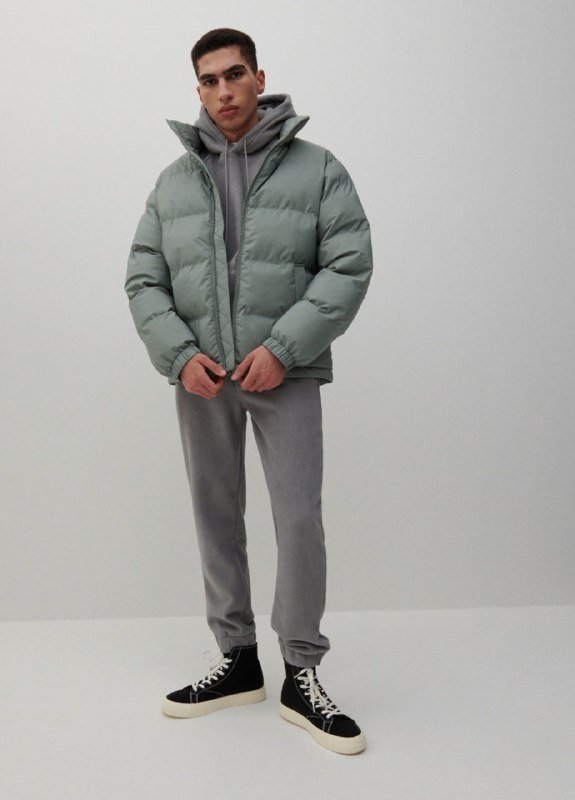 Куртка пуховик Reserved L oversize 3