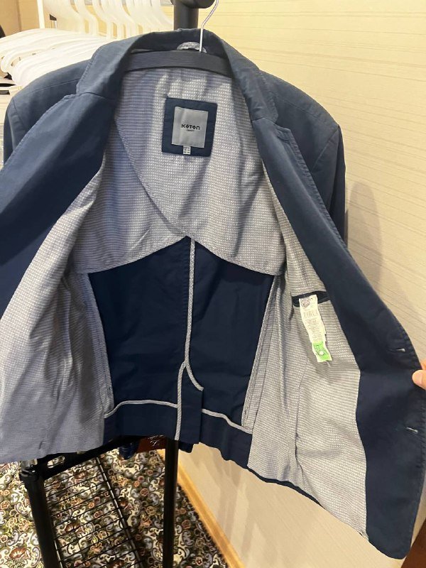 Пиджак мужской КОТОН, размер S-M 3