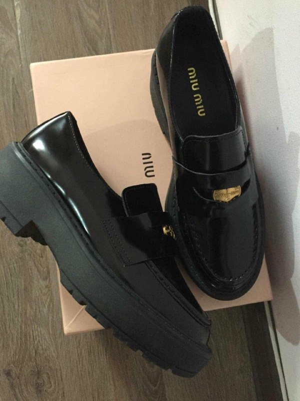 Лоферы miu miu 38 размер новые 8