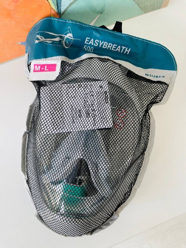 Маска для подводного плавания Decathlon Easybreath 500 2