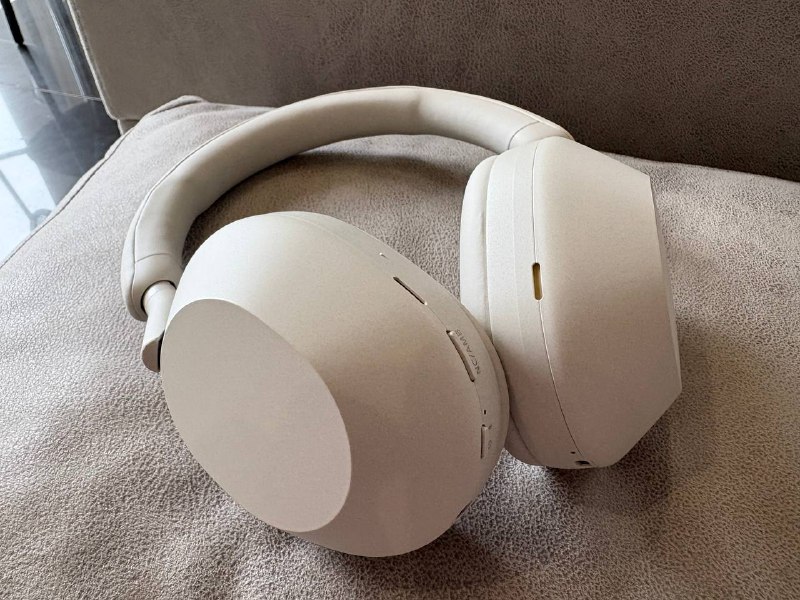 Наушники Sony wh-1000xm5 серебристая платина 5