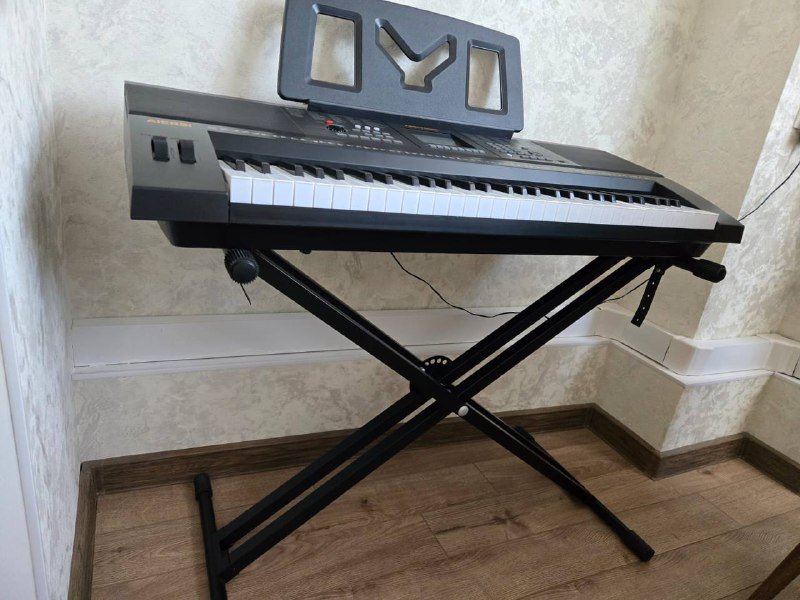 Синтезатор электронное пианино ARS1758BK 61 клавиша 4