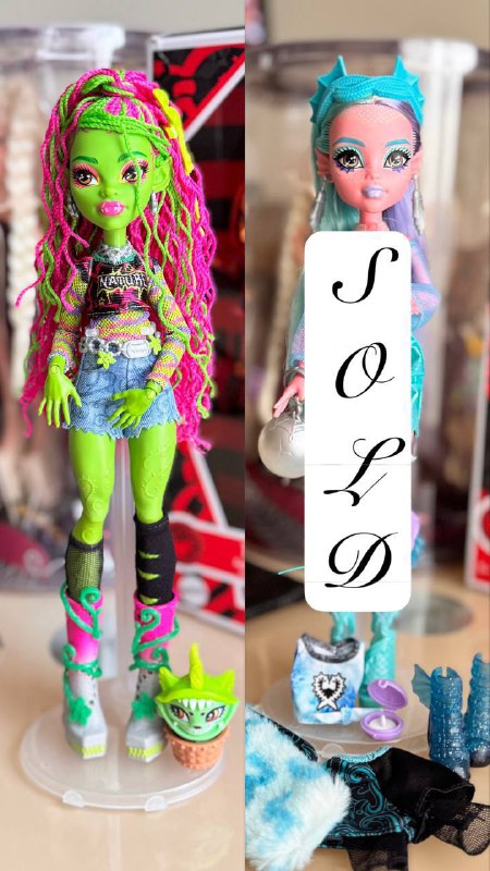 Куклы Monster high Торалей, Гулия, Венера 2
