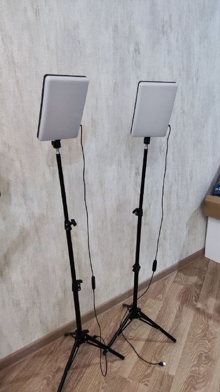 10-дюймовая LED-панель для видеосъемки, USB, 2 шт