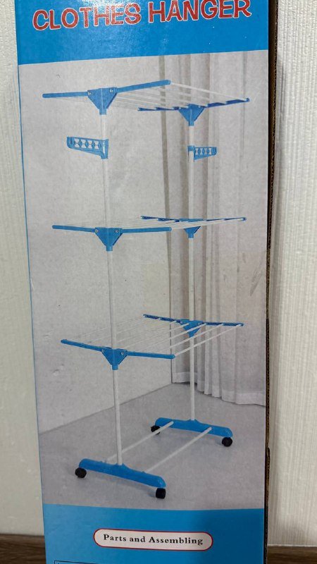 Трехуровневая сушилка для одежды 5