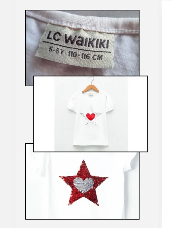 Футболка для девочки LC Waikiki