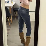 Джинсы skinny USPA с вышивкой 2