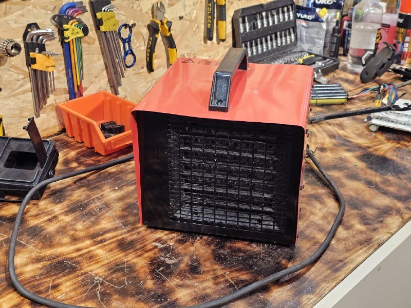 Тепловая пушка, обогреватель Raider 3кВт