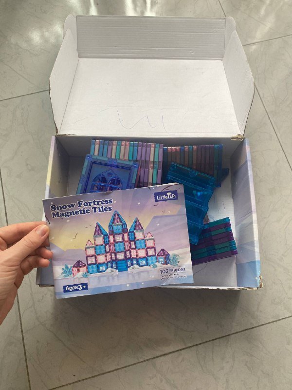 Магнитный конструктор 102 детали 3