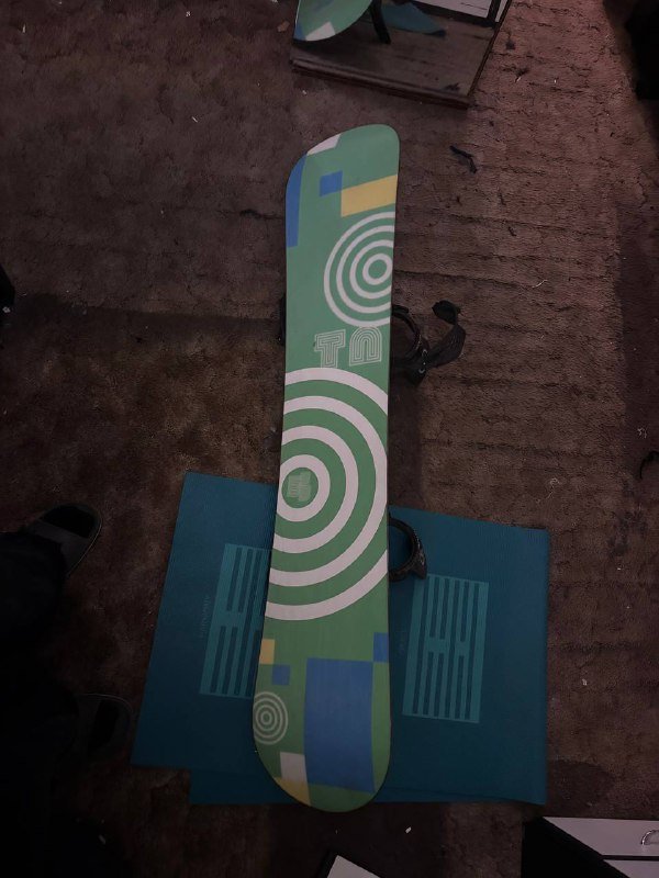 Сноуборд Used 555 Triple Nickel Dilemma Wide 159cm с креплениями