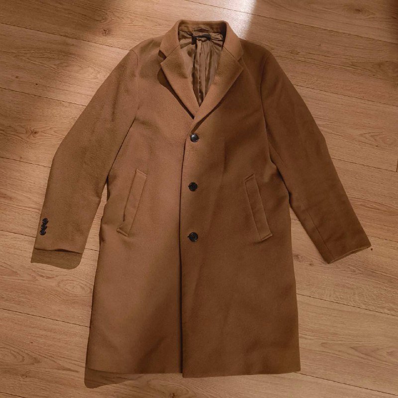 Рубашка, бежевый бомбер, куртка SUPERDRY, пальто Uniqlo 7