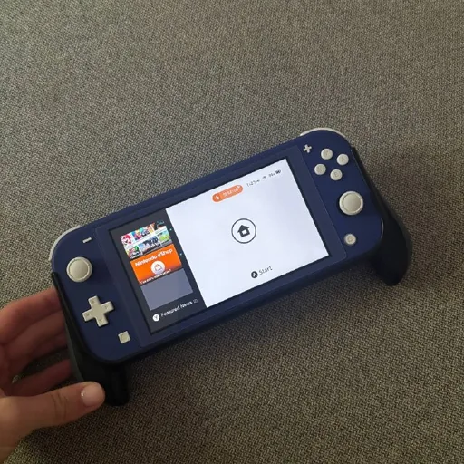 Nintendo Switch Lite с чехлом и картой памяти 512 ГБ