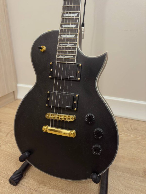 Гитара Harley Benton L-1000 с подставкой 3