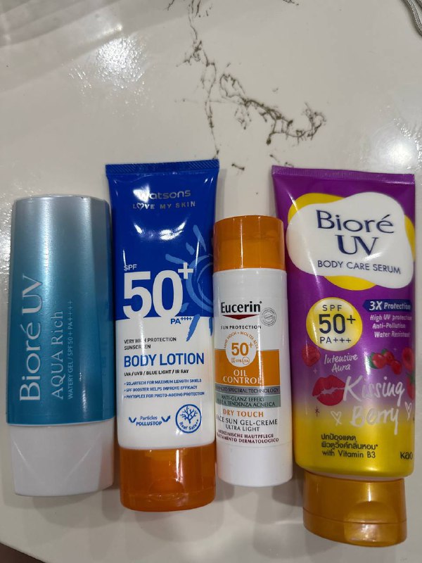 Солнцезащитные кремы и лосьоны SPF 50+