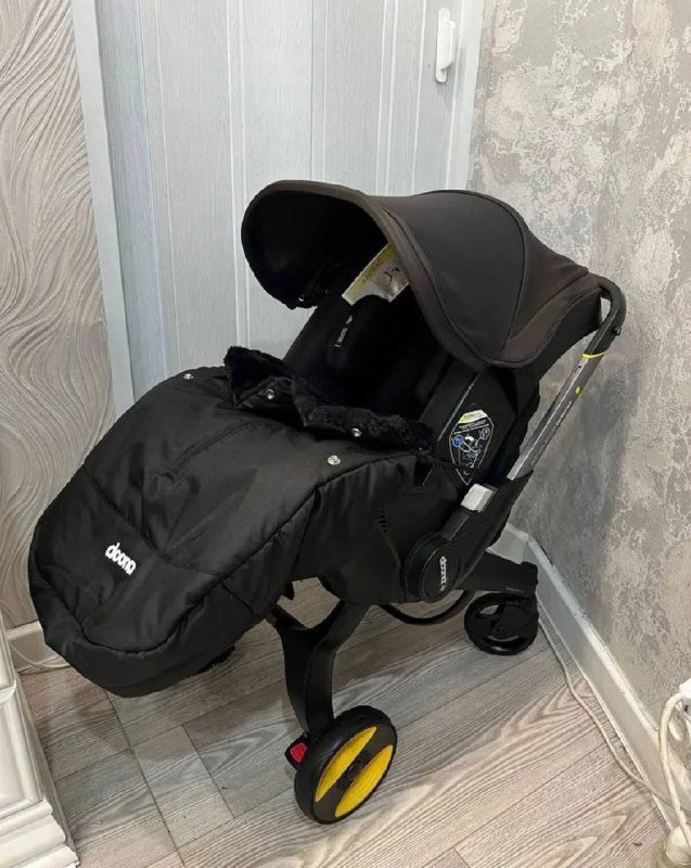Коляска автокресло Doona plus, накидка, рюкзак, москитная сетка 3