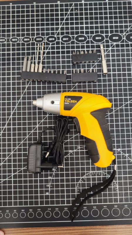 Часы настольные, вентилятор, весы, шуруповерт 4