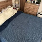 Хлопковый пододеяльник, одеяло king size 1