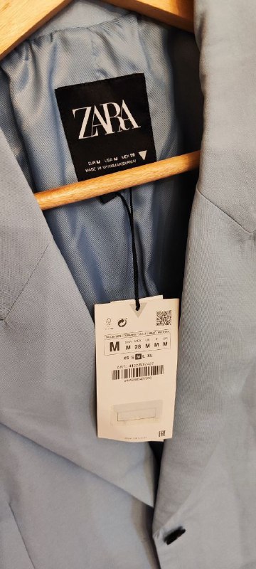 Новые пиджаки ZARA, Голубой, Серый 6