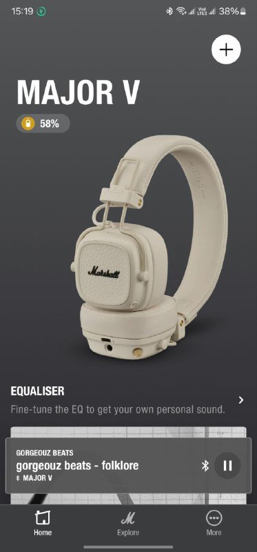 Наушники Marshall MAJOR V 5 белые 5