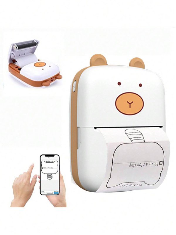 Мини термопринтер в коробке