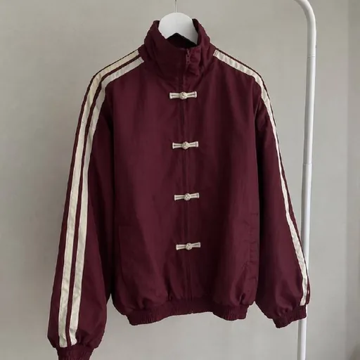 New jackets, red S, brown M