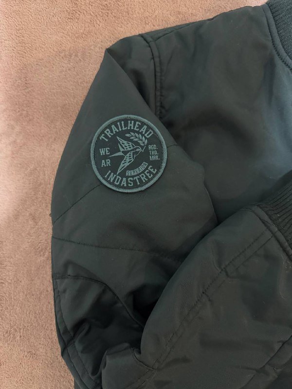 Куртка бомбер женская черная XS-S 3