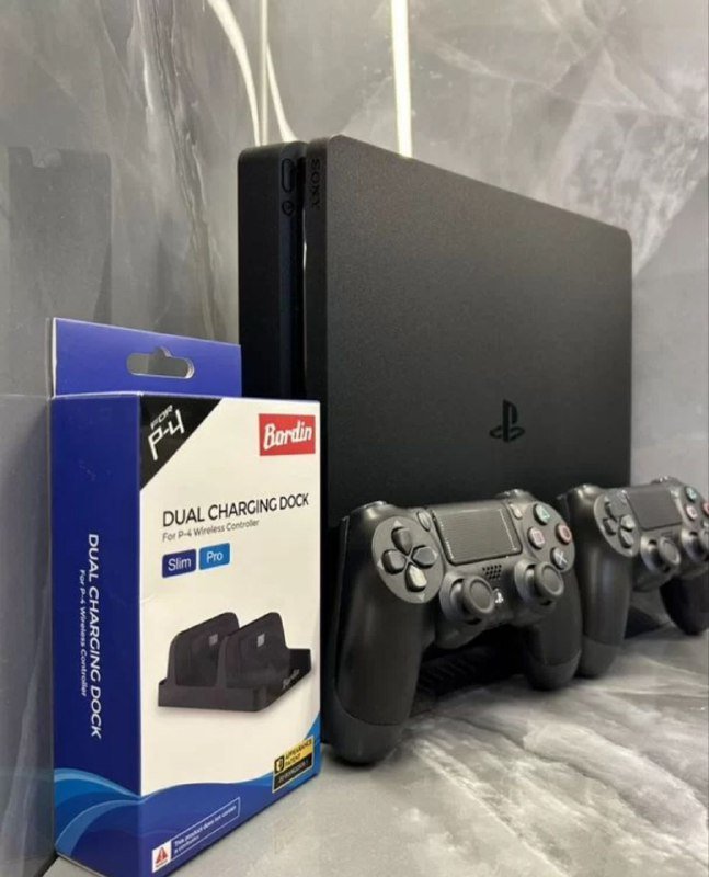 Sony PS4 Slim с двумя джойстиками 2