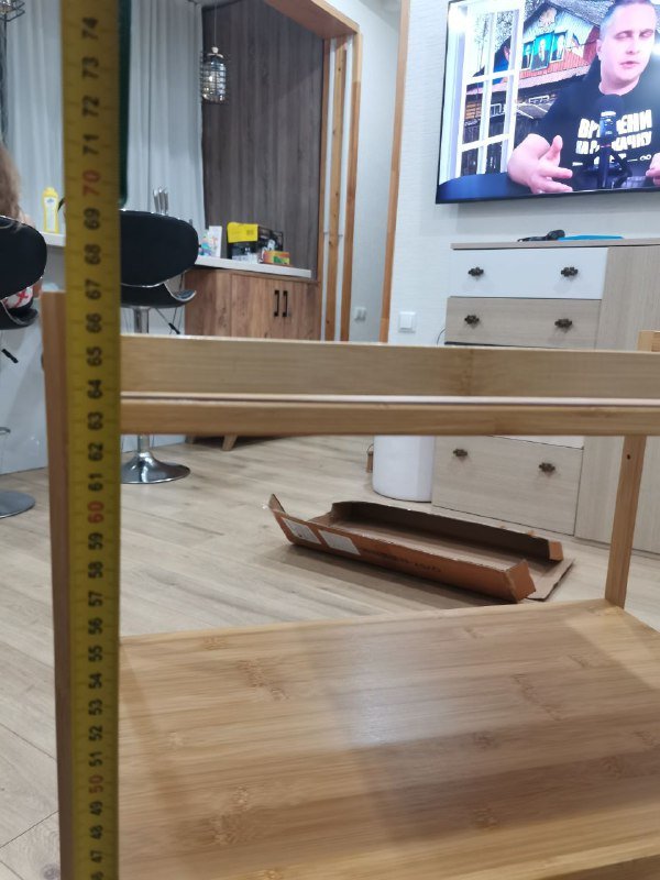 Полка для кухни деревянная 4