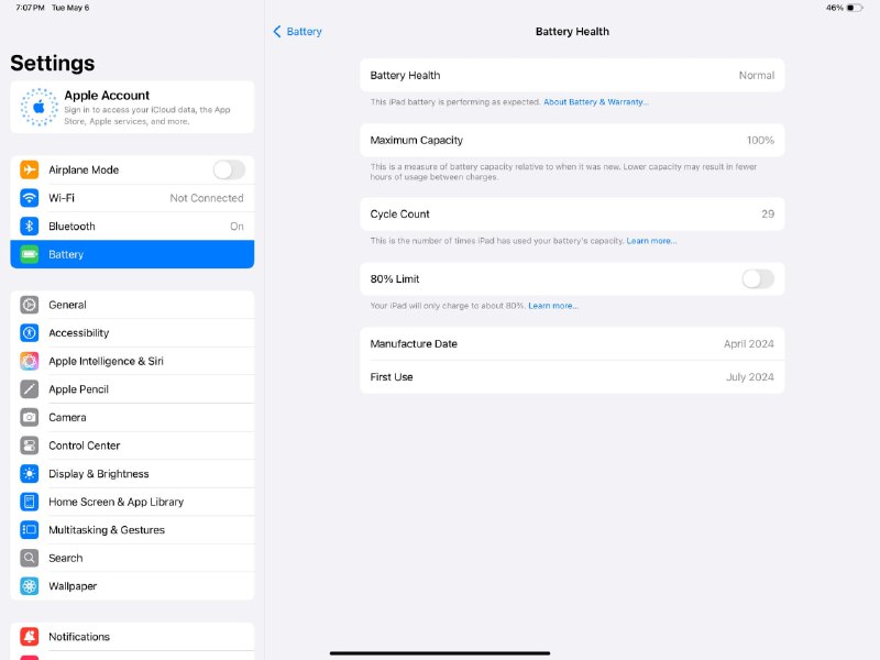 Ipad 14 pro 13 inch, Magic keyboard, 256 gb