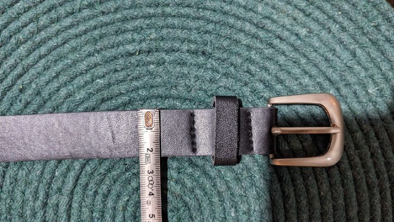 Женский ремень из кожзама 2