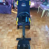 Logitech G29 steering wheel, shifter, pedals, Playseat racing cockpit 7