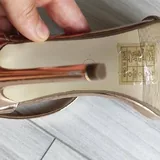 Женские босоножки розовое золото 4