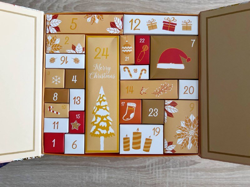 Адвент календари для самостоятельного наполнения 2