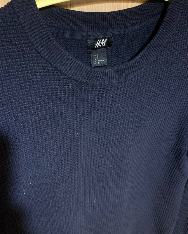 HM свитер темно-синий, Tommy Hilfiger свитер, голубой свитер 6