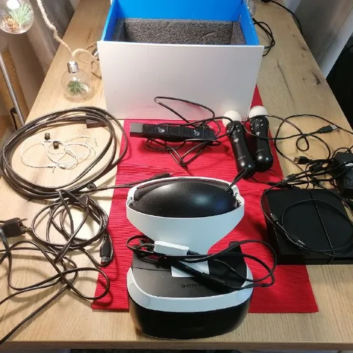 PS VR v1, 2 PS Move, камера, демо диск