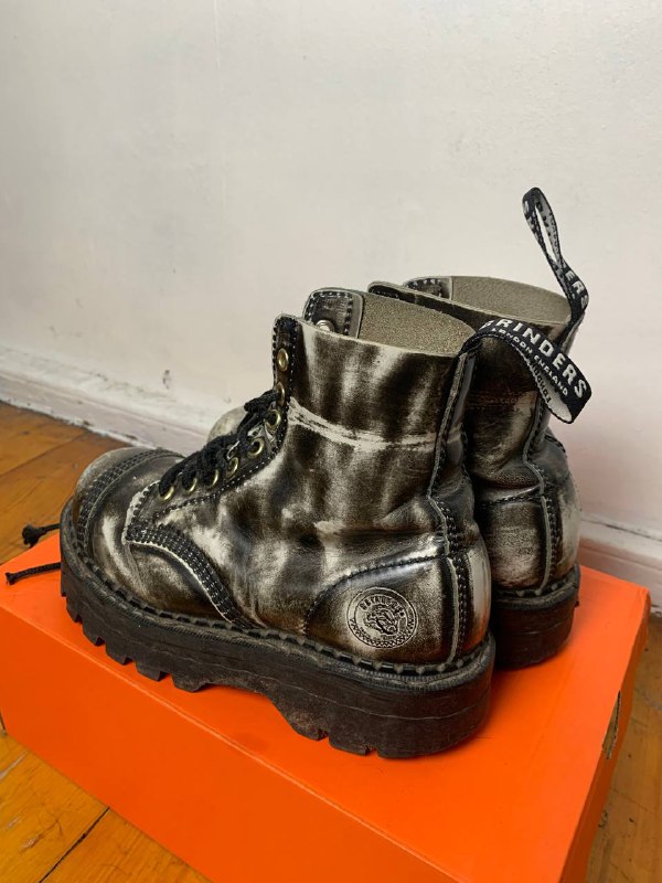 Кроссовки Tiger black&yellow, кроссовки Babolar, ботинки Grinders 9