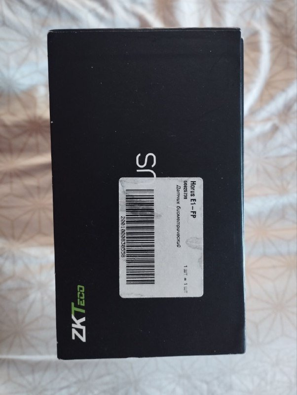 ZKTeco Horus E1 RFID терминал контроля доступа и учёта 10