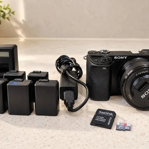 Sony A6300 с объективом 16–50 мм