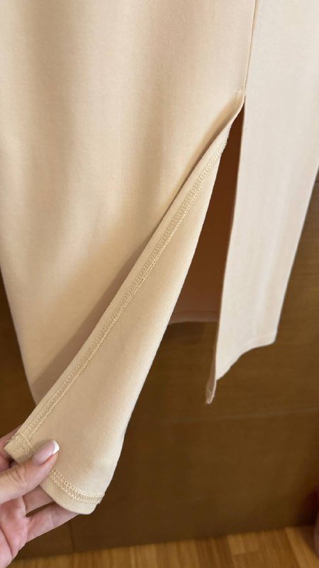 Платье кокон Amilero цвет капучино размер М 4