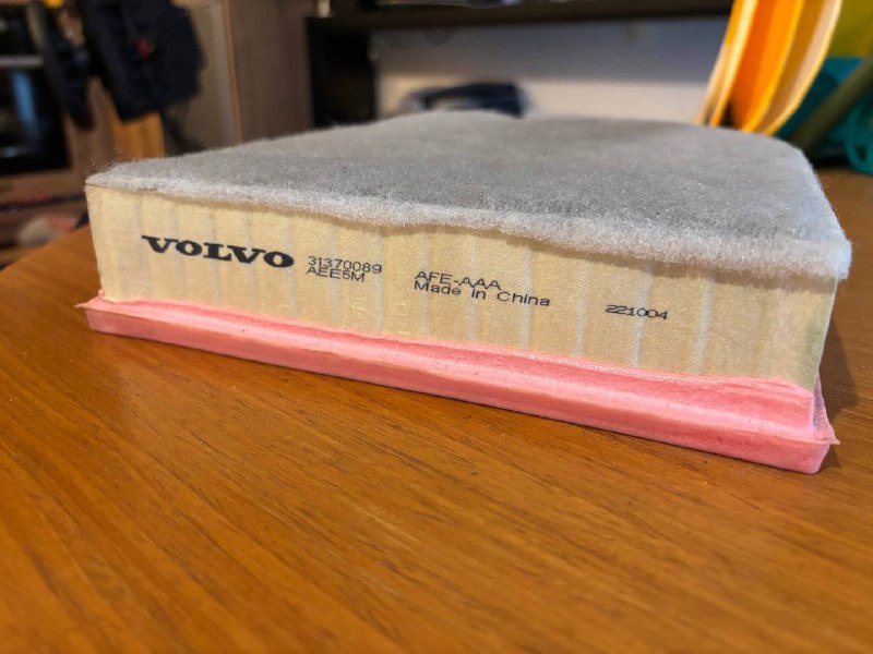 оригинальный воздушный фильтр Volvo 2