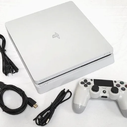 PlayStation 4 Slim, белая