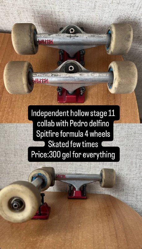 Подвески и колеса для скейтборда