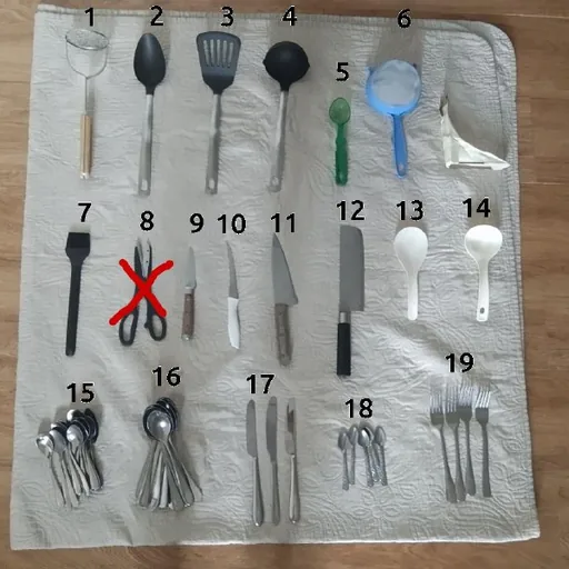 Кухонные принадлежности, ножи и столовые приборы